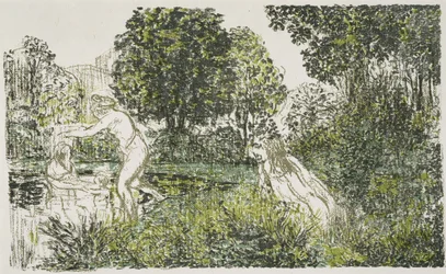 Les Baigneuses (Die Badenden), 1899-1900